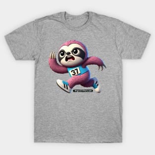 Angry Critters - Running Sloth T-Shirt